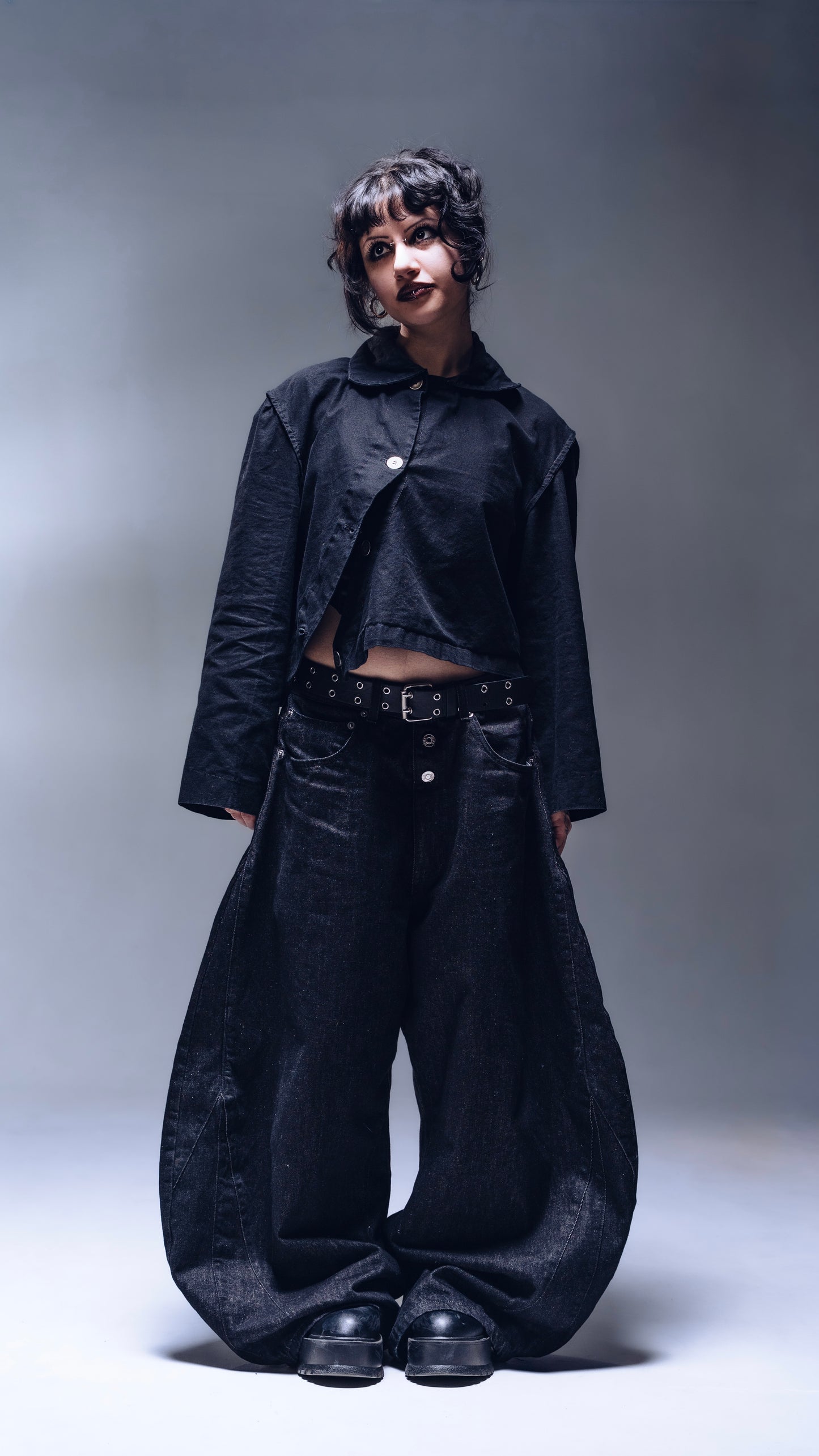 Black Jeans Front View