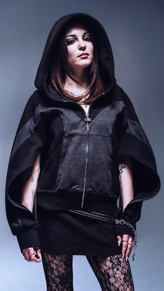 Triple Opening Hoodie